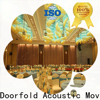 flexible sliding folding partition cheapest factory price for conference