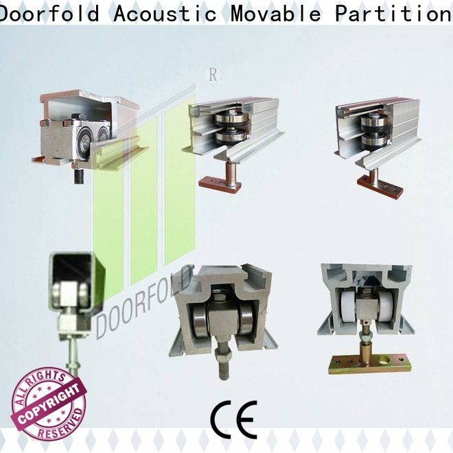 Doorfold partition accessories easy operation for museum