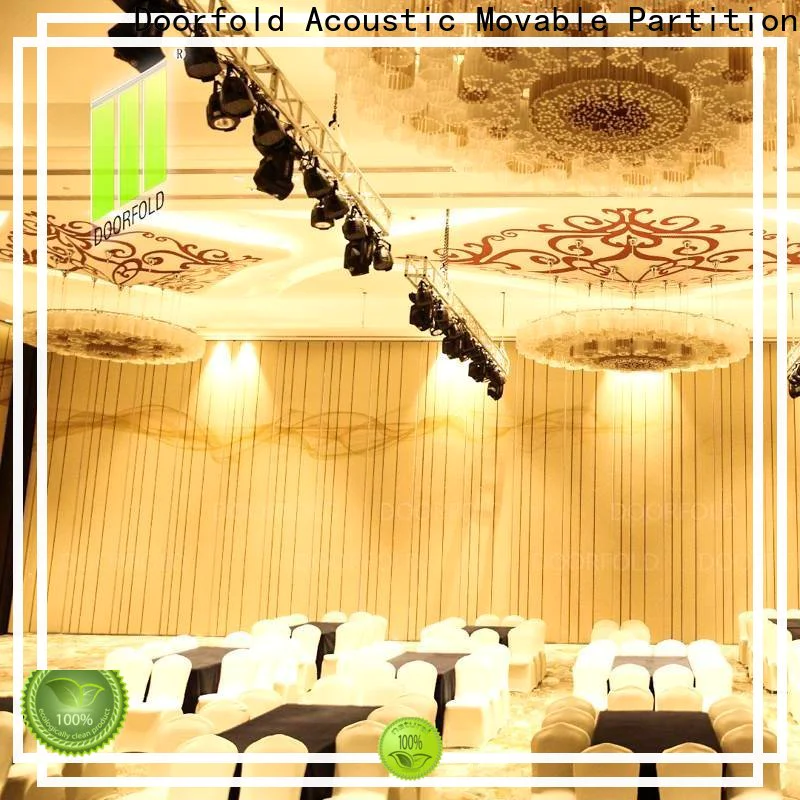 decorative folding partition walls commercial multi-functional for conference centers