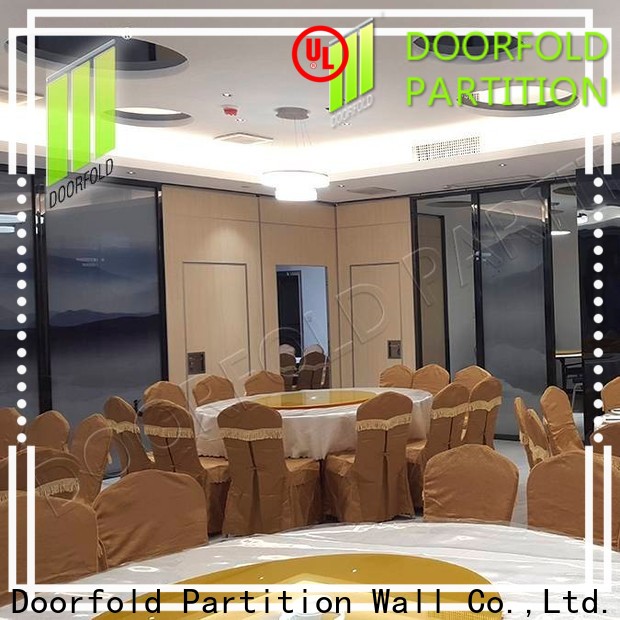 Doorfold hall acoustic movable partitions fast delivery conference