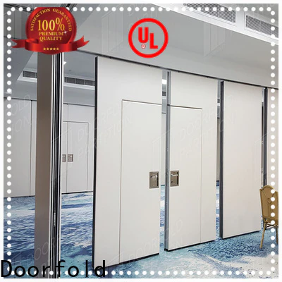 Doorfold conference room folding partition wall simple operation wholesale