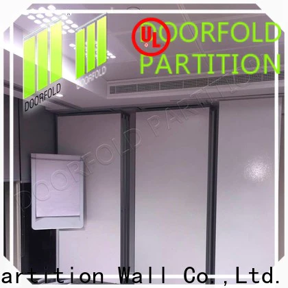 Doorfold good selling sliding partition wall factory for office