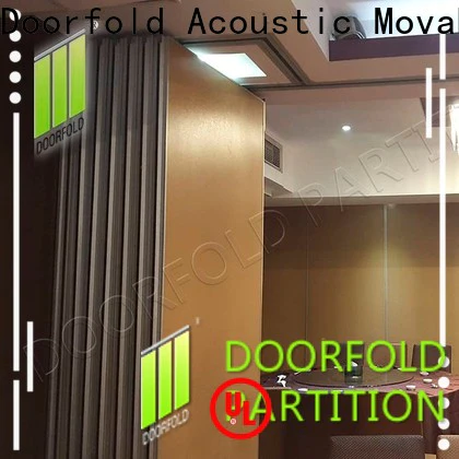 commercial Sliding Partition Wall for Hotel easy installation for restaurant
