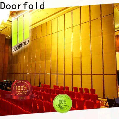 Doorfold conference room partition walls fast delivery decoration
