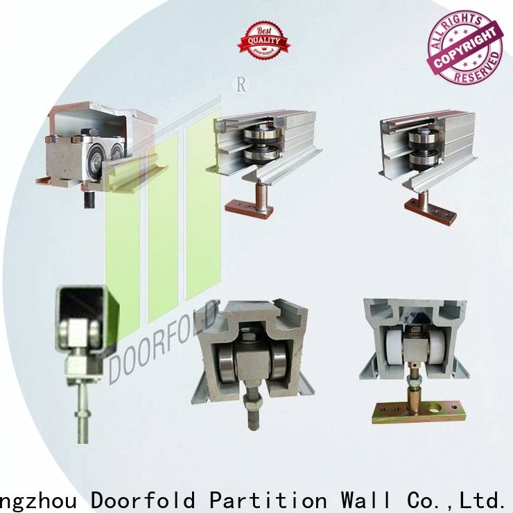 Doorfold superior restroom partition hardware supplier for museum