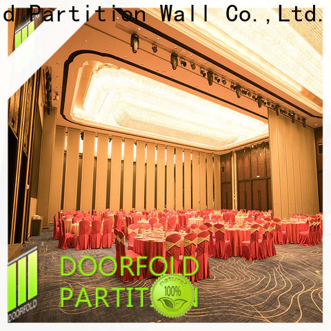 Doorfold folding partition wall suppliers quality assurance for office