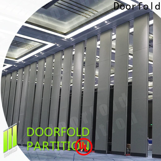 Doorfold top-rated sliding folding partition manufacturer for restaurant