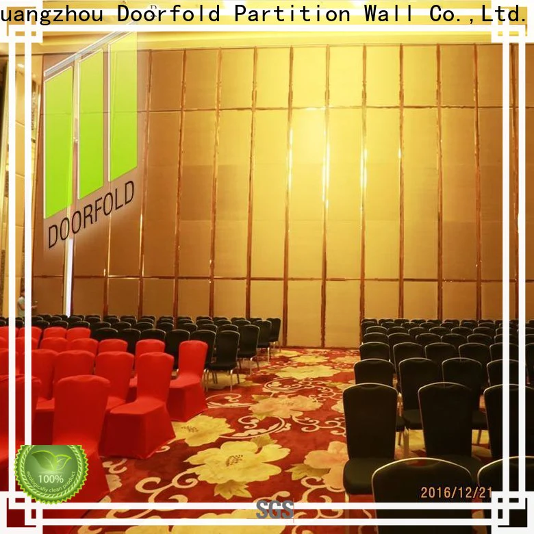 Doorfold Fast-installation folding partition wall suppliers fast delivery for office