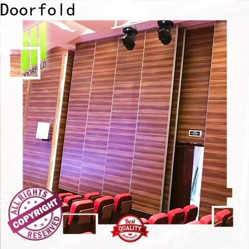 Doorfold national standard sound proof partitions directly sale for movie