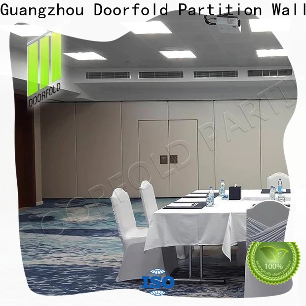 Doorfold commercial sliding folding partitions movable walls latest design for Commercial Meeting Room
