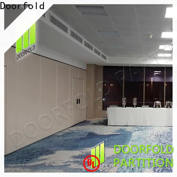 Doorfold sliding room partitions high-end for meeting room