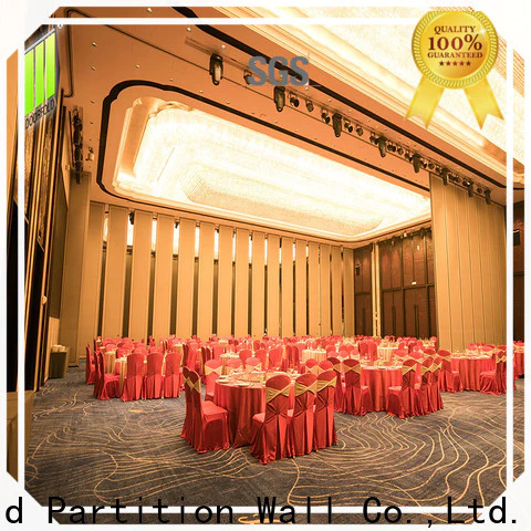 Elegant hall acoustic movable partitions best supplier meeting room