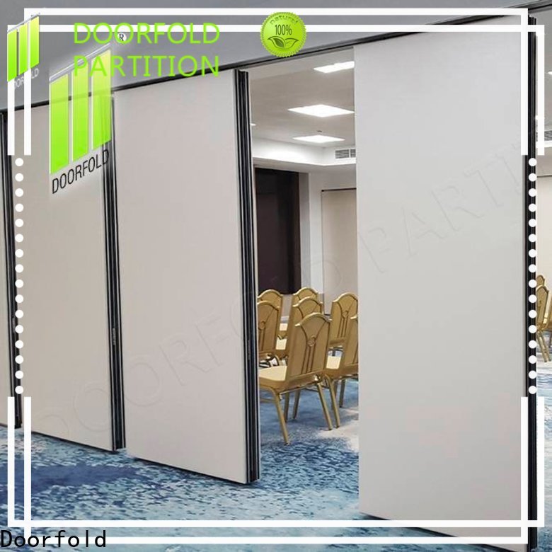 Doorfold Folding Partition Wall multi-functional for restaurant
