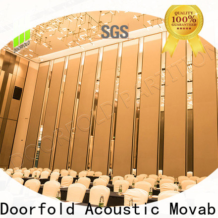 Doorfold folding screen easy-installation conference