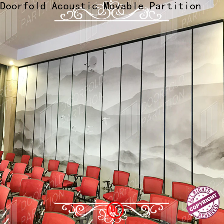 Doorfold conference room dividers manufacturer free design