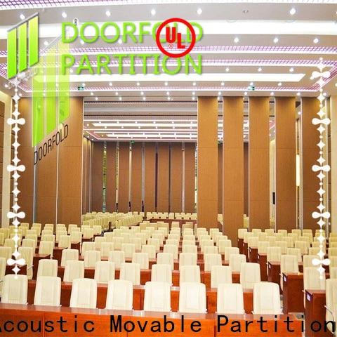 Doorfold Folding Partition Wall multi-functional for conference