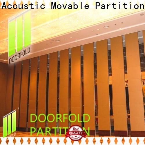 Doorfold Elegant conference room partition walls made in china for hotel