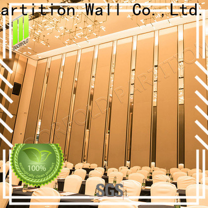 Doorfold Fast-installation hall acoustic movable partitions best supplier for hotel