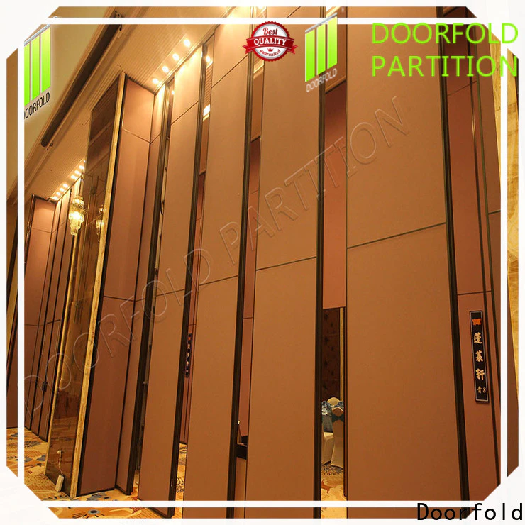 Doorfold hot selling large room dividers partitions manufacturer factory