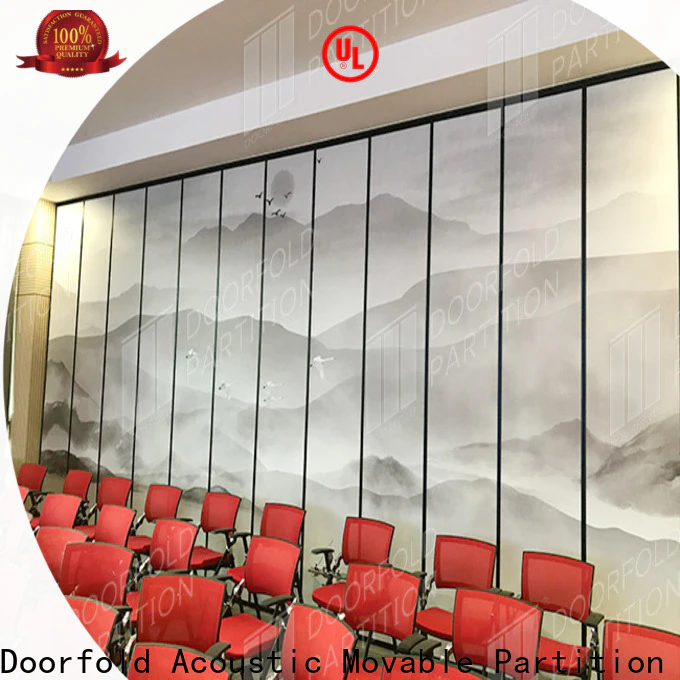 Doorfold conference room dividers partitions high performance wholesale