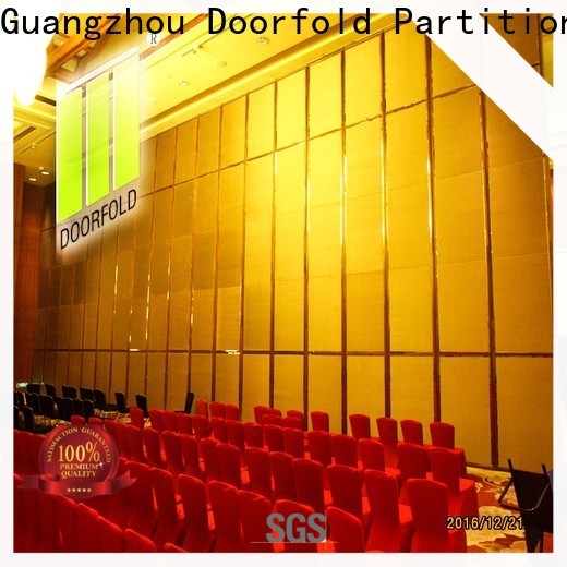 Doorfold decorative conference room partition walls quality assurance conference