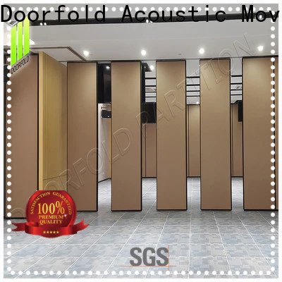 collapsible sliding folding partitions movable walls durable for hotel