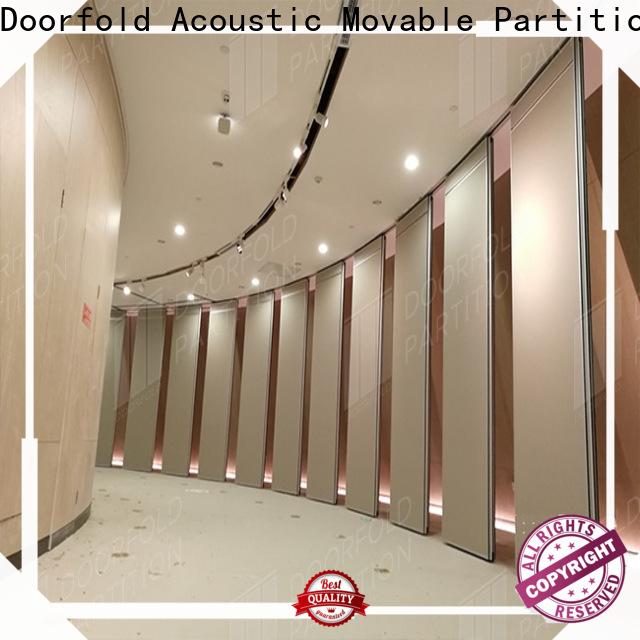 Doorfold temporary room partition easy installation wholesale