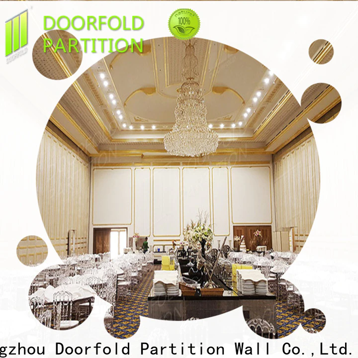 Doorfold temporary room partition fast delivery free design