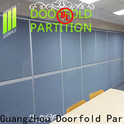 Doorfold new design conference room partition walls fast delivery best factory price