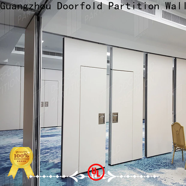 Doorfold acoustic room dividers partitions high performance free design