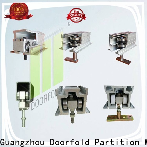 Doorfold partition accessories fast-installation for partition