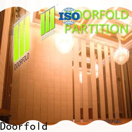 Doorfold retractable Sliding Partition Wall for Hotel vendor for office