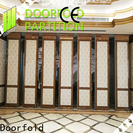 Doorfold collapsible room partition manufacturer wholesale