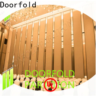 Doorfold Fast-installation acoustic movable partitions multi-functional for hotel