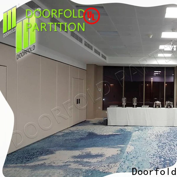 Doorfold commercial Sliding Partition Wall for Hotel manufacturer for conference