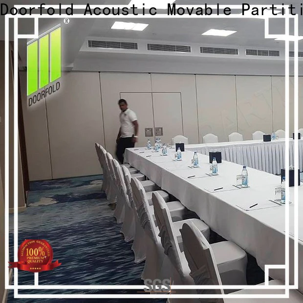 acoustic sliding partition custom for restaurant