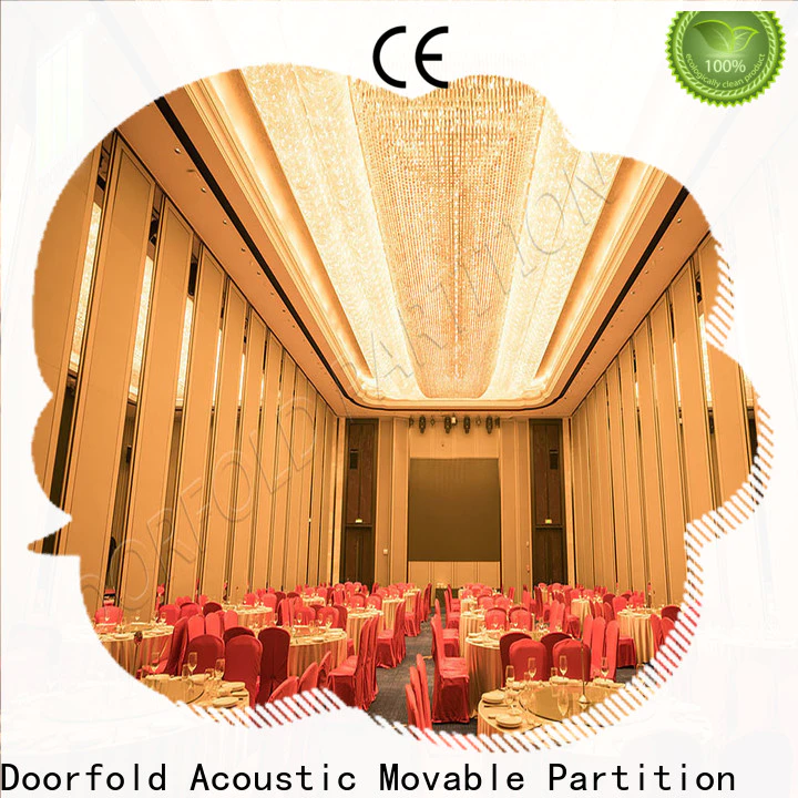 Doorfold international sliding partition manufacturer for conference