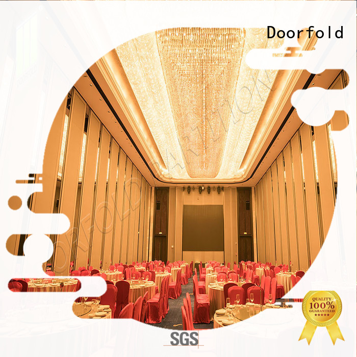 Doorfold Sliding Partition Wall for Hotel cheapest factory price for office