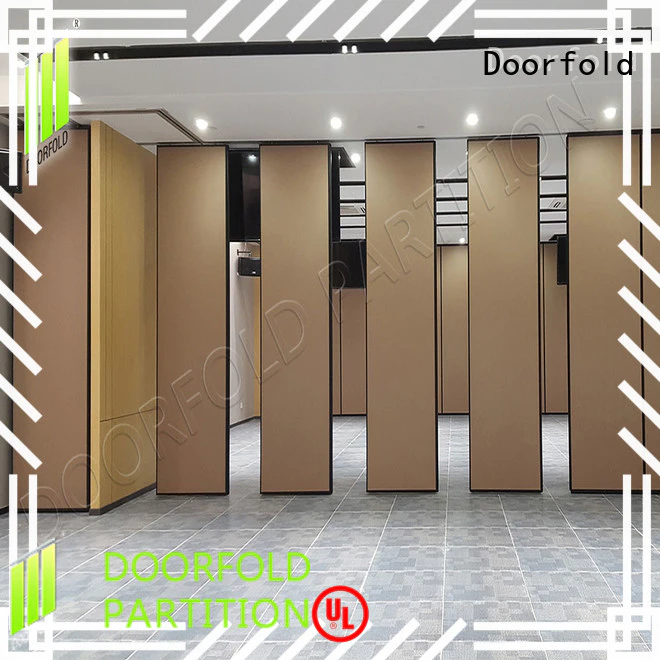 sliding room partitions acoustic for office Doorfold