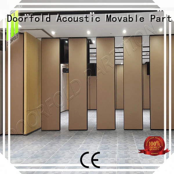 sliding folding partitions movable walls commercial room Doorfold movable partition