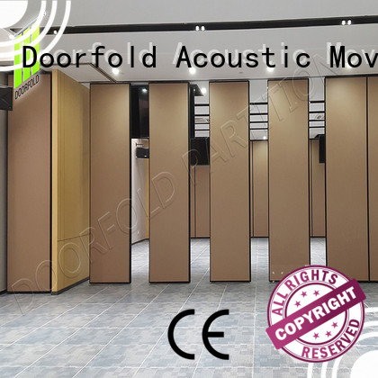 conference movable acoustic walls sliding folding partitions divider for office Doorfold movable partition