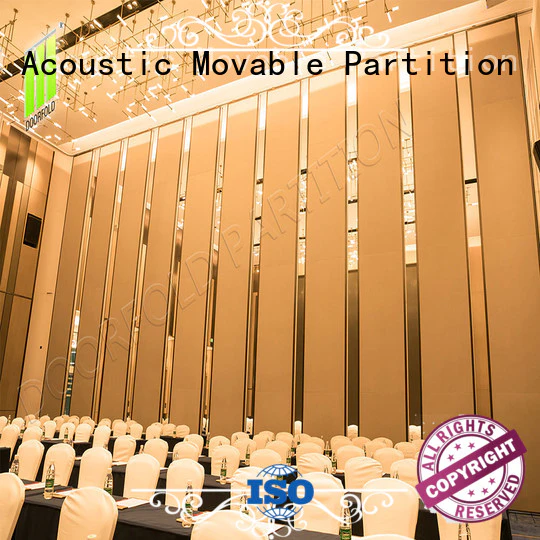 retractable hall acoustic movable partitions meeting room