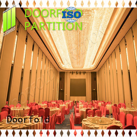Sliding Partition Wall for Hotel seafood for conference Doorfold
