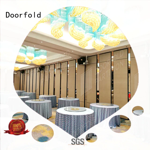 Doorfold conference room dividers partitions high performance best factory price