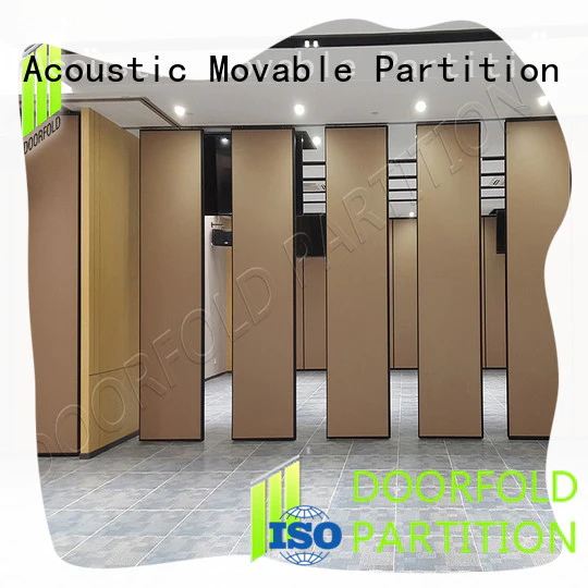 retractable sliding folding partition durable for office