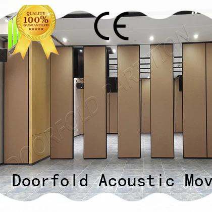 Doorfold movable partition hotel sliding folding partitions movable walls divider for conference room
