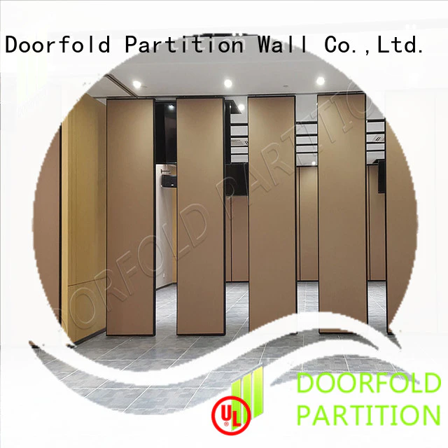 Doorfold acoustic sliding folding partitions movable walls latest design