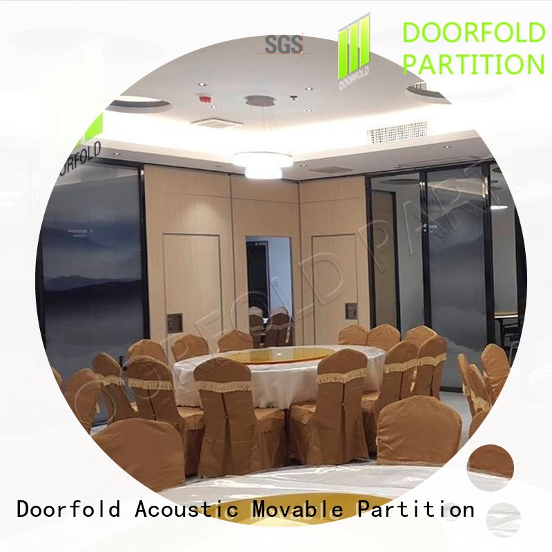 Doorfold movable partition acoustic hotel partition walls in office partitions hot-sale for conference
