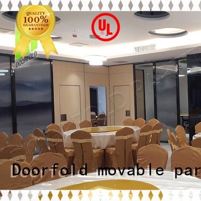 acoustic sliding folding partition partition for conference Doorfold movable partition