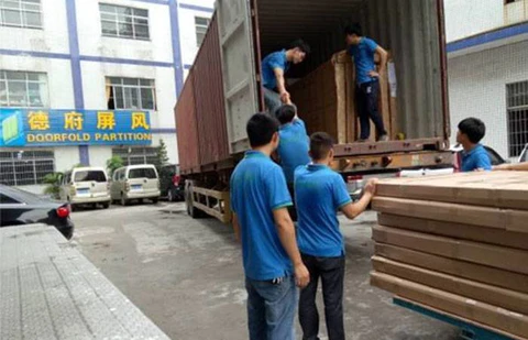 DOORFOLD SHIPS THE CONTAINER FOR HIS CLIENT